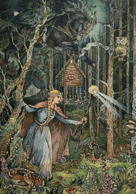  Vasilisa la Hermosa: Una Niña, un Hueso Volador y una Bruja Con Un Horno Incandescente